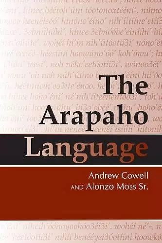 The Arapaho Language cover