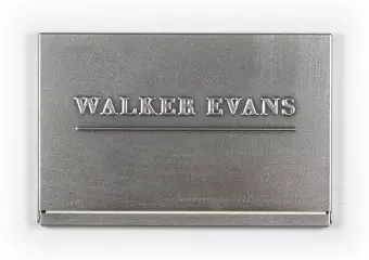 Walker Evans: A Gallery of Postcards cover