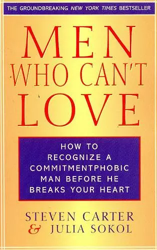 Men Who Can't Love cover