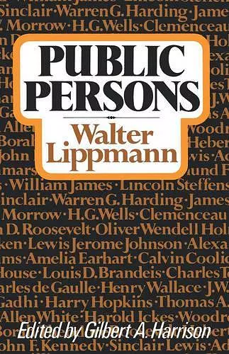 Public Persons cover