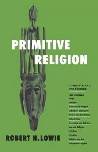 Primitive Religion cover