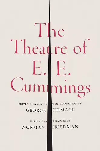 The Theatre of E. E. Cummings cover