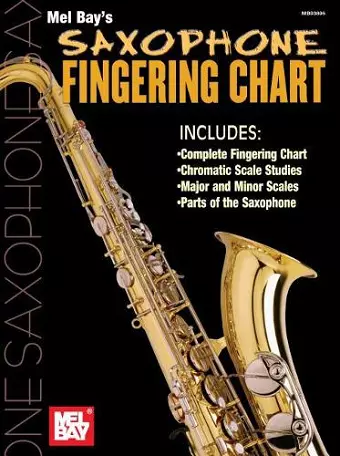 Saxophone Fingering Chart cover