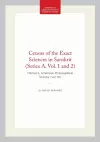 Census of the Exact Sciences in Sanskrit (Series a, Vol. 1 and 2) cover