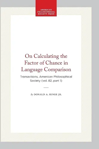 On Calculating the Factor of Chance in Language Comparison cover