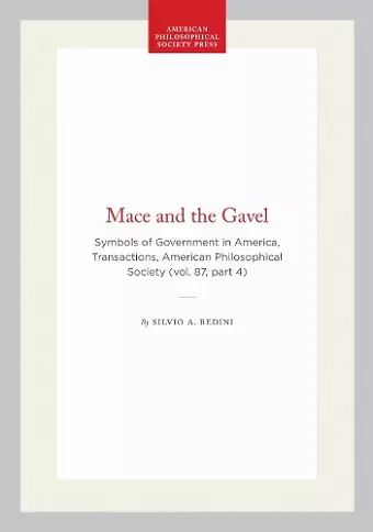 Mace and the Gavel cover