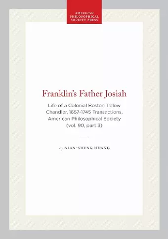 Franklin's Father Josiah cover
