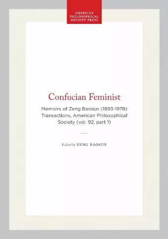 Confucian Feminist cover