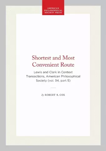 Shortest and Most Convenient Route cover