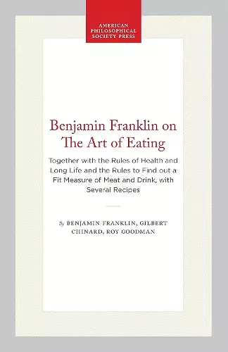 Benjamin Franklin on the Art of Eating cover