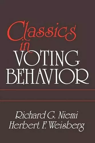 Classics in Voting Behavior cover