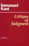 Critique of Judgment cover