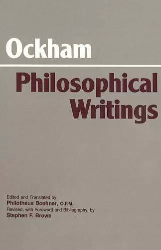 Ockham: Philosophical Writings cover