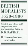 British Moralists: 1650-1800 (Volumes 2) cover