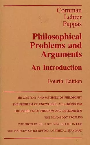 Philosophical Problems and Aurguments cover