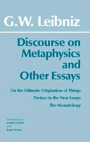 Discourse on Metaphysics and Other Essays cover