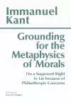 Grounding for the Metaphysics of Morals cover