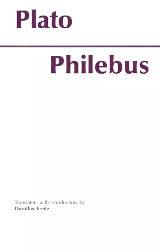 Philebus cover