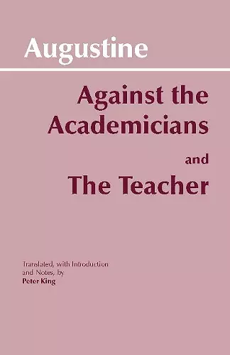 Against the Academicians and The Teacher cover