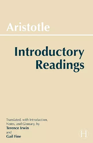 Aristotle: Introductory Readings cover