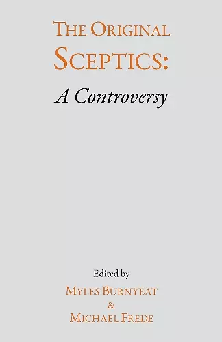 The Original Sceptics cover