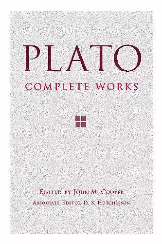 Plato: Complete Works cover