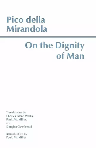 On the Dignity of Man cover