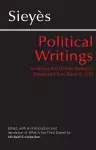 Sieyes: Political Writings cover