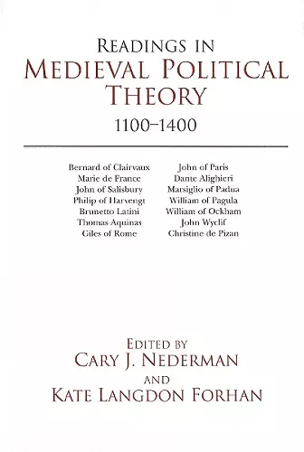 Readings in Medieval Political Theory: 1100-1400 cover