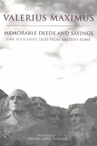 Memorable Deeds and Sayings cover