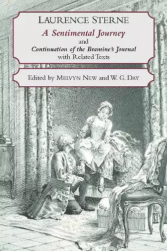 A Sentimental Journey Through France and Italy and Continuation of the Bramine's Journal cover