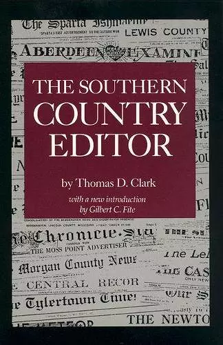 The Southern Country Editor cover