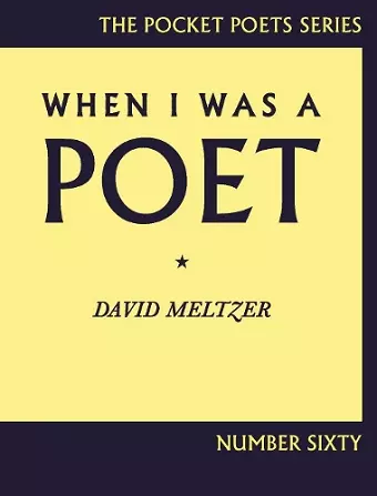 When I Was a Poet cover