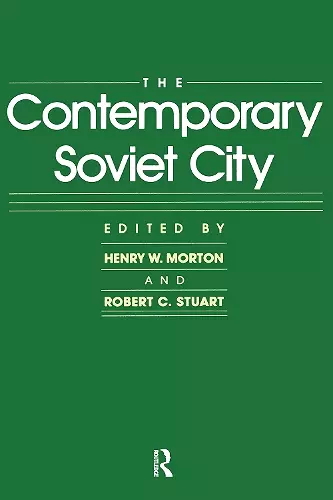 The Contemporary Soviet City cover