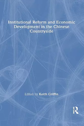 Institutional Reform and Economic Development in the Chinese Countryside cover