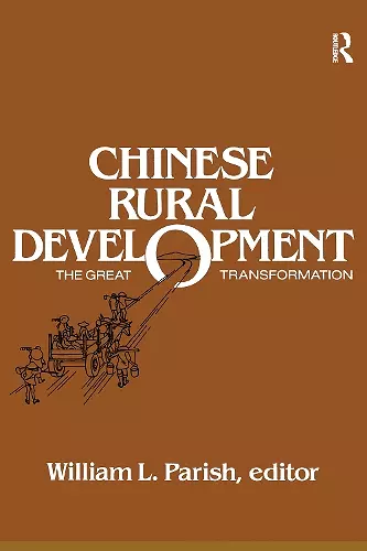 Chinese Rural Development: The Great Transformation cover