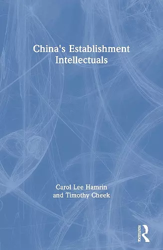 China's Establishment Intellectuals cover