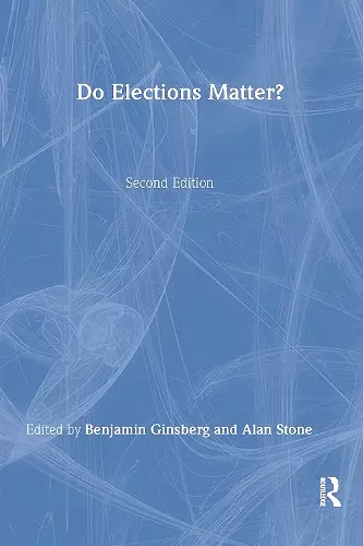 Do Elections Matter? cover