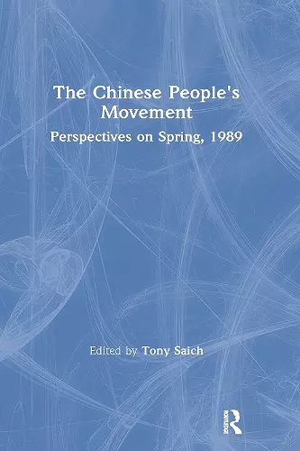 The Chinese People's Movement cover