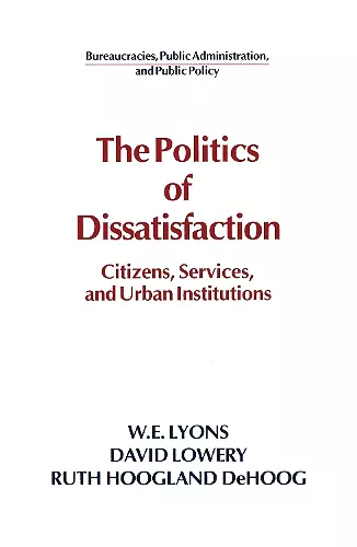 The Politics of Dissatisfaction cover