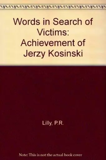 Words in Search of Victims cover