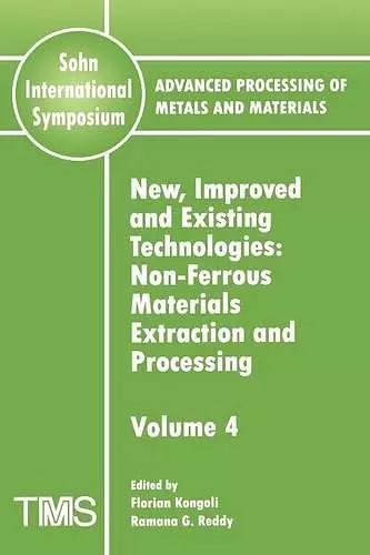 Advanced Processing of Metals and Materials (Sohn International Symposium) cover