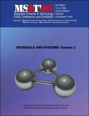 Materials Science and Technology (MS&T) 2006 cover