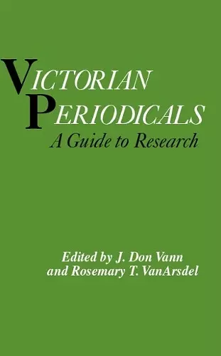 Victorian Periodicals, Volume 2 cover