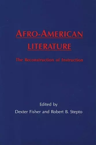 Afro-American Literature cover