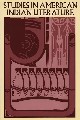Studies in American Indian Literature cover