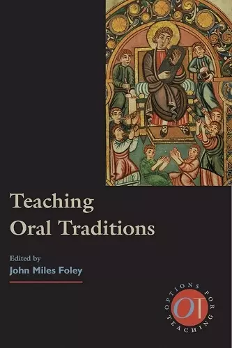 Teaching Oral Traditions cover