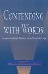 Contending With Words cover