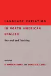 Language Variation in North American English cover