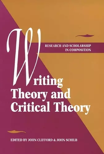 Writing Theory and Critical Theory cover